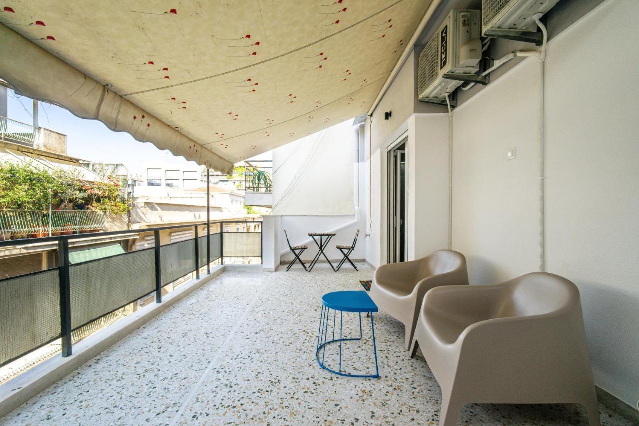 Majestic Flat With Huge Terrace In The City Center Атина Екстериор снимка