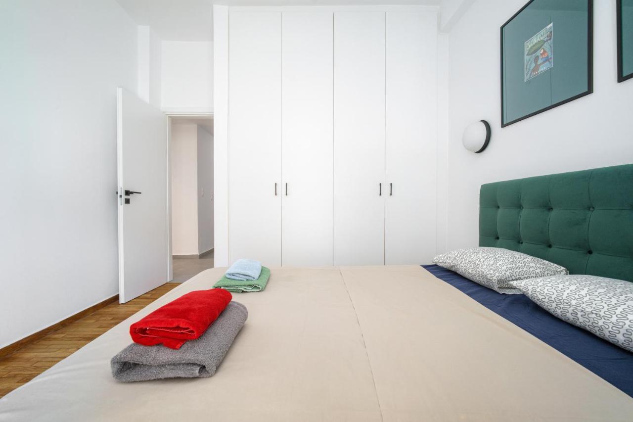 Majestic Flat With Huge Terrace In The City Center Атина Екстериор снимка
